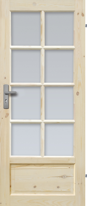 Drzwi Sosnowe, Sęczne - Verona Wersja 8s - Seria Classic - Drzwi Wewnętrzne Drewniane4Porte 4Porte