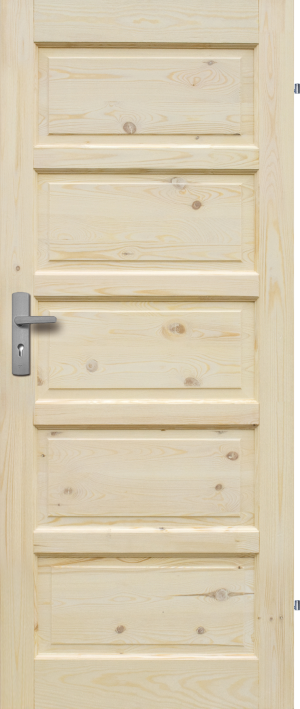 Drzwi Sosnowe, Sęczne - "iława" Pełne - Seria Classic - Drzwi Wewnętrzne Drewniane4Porte 4Porte