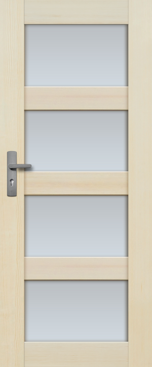Drzwi Sosnowe, Bezsęczne - Nefryt Wersja 4s - Seria Premium - Drzwi Wewnętrzne Drewniane4Porte 4Porte