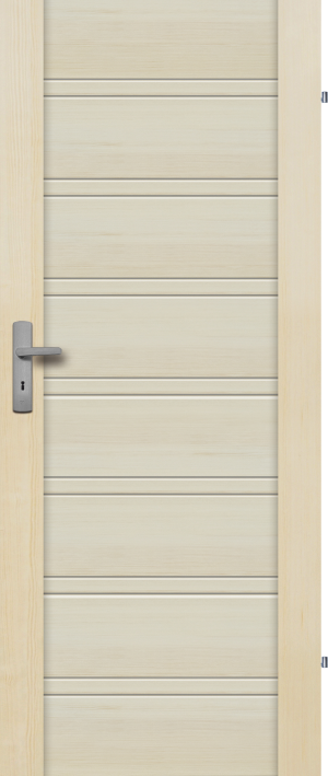 Drzwi Sosnowe, Bezsęczne - Malaga Pełne - Seria Premium - Drzwi Wewnętrzne Drewniane4Porte 4Porte