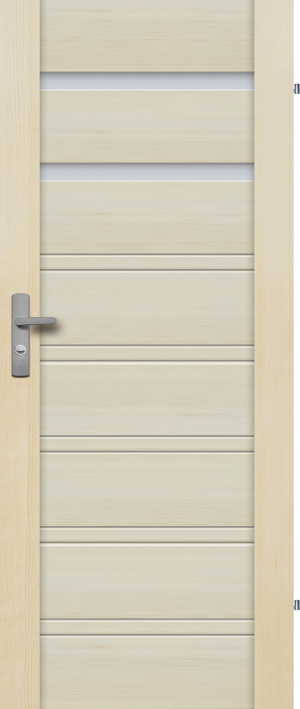 Drzwi Sosnowe, Bezsęczne - Malaga 2s - Seria Premium - Drzwi Wewnętrzne Drewniane4Porte 4Porte