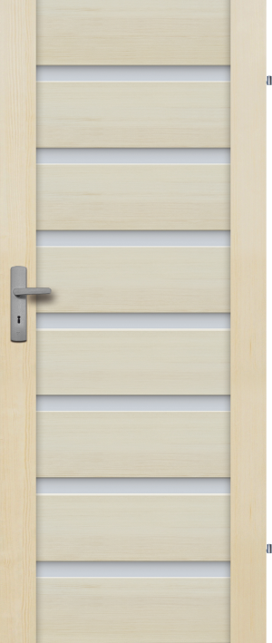 Drzwi Sosnowe, Bezsęczne - Malaga 7s - Seria Premium - Drzwi Wewnętrzne Drewniane4Porte 4Porte