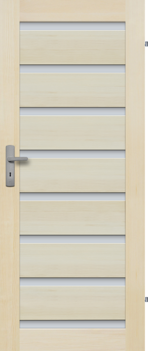 Drzwi Sosnowe, Bezsęczne -milano 8s - Seria Premium - Drzwi Wewnętrzne Drewniane4Porte 4Porte