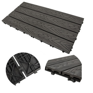 Podest Tarasowy Panel Wpc 30x60x2 Cm Szary4iQ Group 4iQ