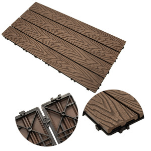 Podest Tarasowy Panel Wpc 30x60x2 Cm Brąz4iQ Group 4iQ