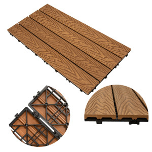 Podest Tarasowy Panel Wpc 30x60x2 Cm Teak4iQ Group 4iQ