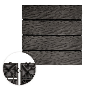 Podest Tarasowy Panel Wpc 30x30x2 Cm Szary4iQ Group 4iQ