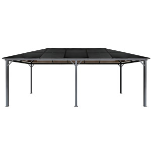 Pawilon Ogrodowy 3x6 Altana Pergola Z Poliwęglanowym Dachem 18mkw4iQ Group 4iQ