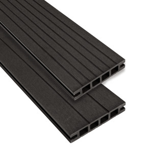 Deska Tarasowa Wpc 11x2x200 Cm Antracyt Podest Tarasowy4iQ Group 4iQ