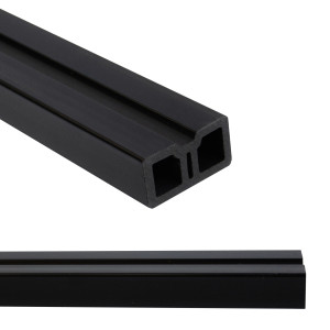 Legar 4x2x240 Cm Do Desek Tarasowych Wpc Czarny4iQ Group 4iQ