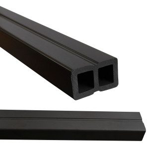 Legar 5x3x240 Cm Do Desek Tarasowych Wpc Czarny4iQ Group 4iQ