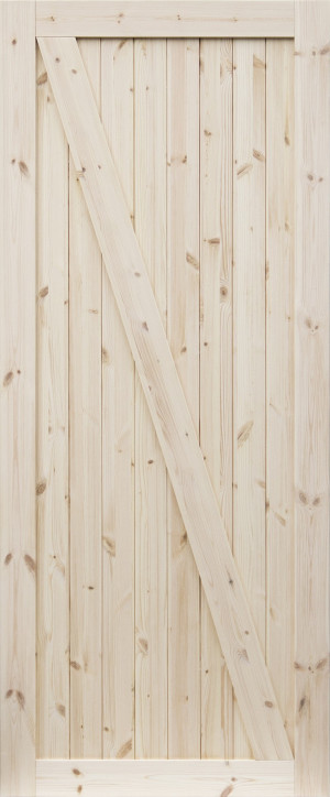 Skrzydło Przesuwne - Loft Z - Seria Loft - Drzwi Wewnętrzne Drewniane4Porte 4Porte