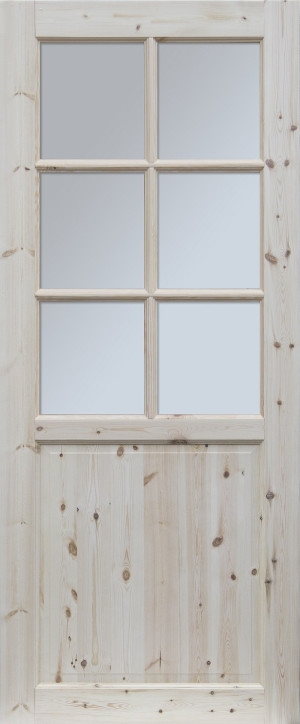 Skrzydło Przesuwne - Lugano Wersja 6s - Seria Classic - Drzwi Wewnętrzne Drewniane4Porte 4Porte