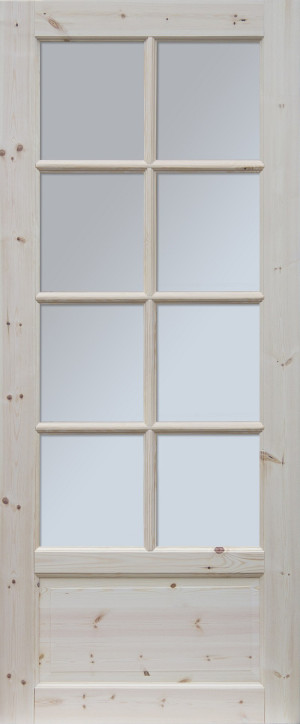 Skrzydło Przesuwne - Verona Wersja 8s - Seria Classic - Drzwi Wewnętrzne Drewniane4Porte 4Porte