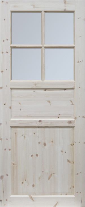 Skrzydło Przesuwne - Normandia Wersja 4s- Seria Classic- Drzwi Wewnętrzne Drewniane4Porte 4Porte