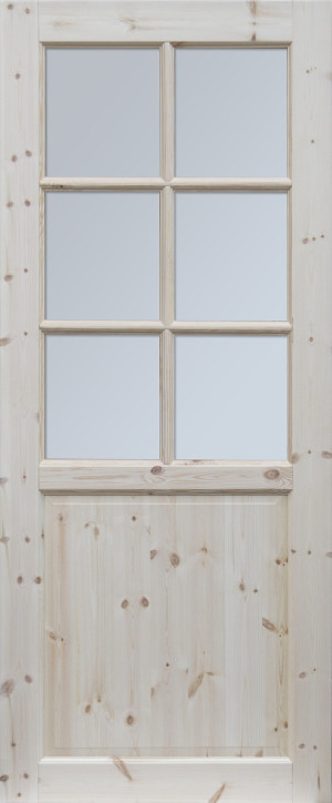 Skrzydło Przesuwne - Normandia Wersja 6s - Seria Classic - Drzwi Wewnętrzne Drewniane4Porte 4Porte