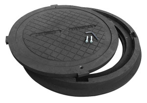 Pokrywa 80 Hd Szamba Z Kluczem Czarny Polimer4iQ Group 4iQ