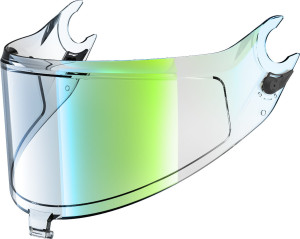 Szybka SHARK Spartan GT / Spartan RS - lustrzana zielona pod Pinlock