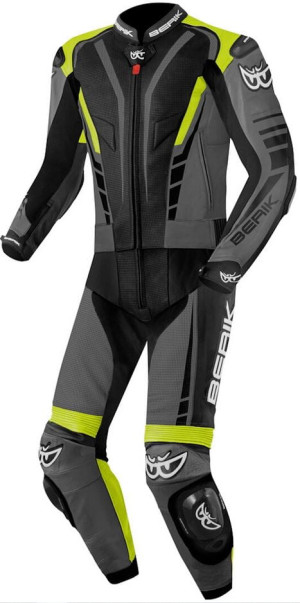 Kombinezon BERIK XR-Ace 2PC Grey/Fluo Yellow