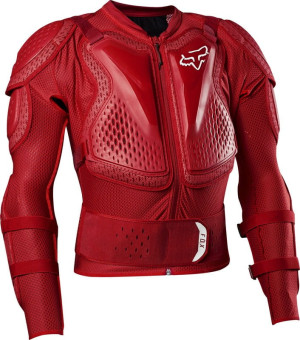 KOSZULKA Z OCHRANIACZAMI FOX TITAN SPORT FLAME RED