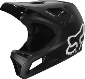 KASK ROWEROWY FOX JUNIOR RAMPAGE BLACK/BLACK