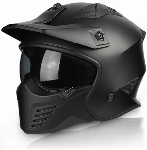 Kask NAXA S27 X Czarny Mat
