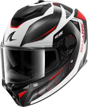 Kask SHARK Spartan GT PRO CARBON Mekarium | white-red