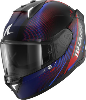 Kask SHARK SKWAL i3 LED Speed Tech | matt blue-red