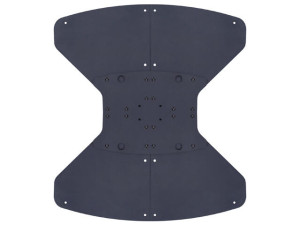MULTIBRACKETS Base Dupla Public Display (SILVER)