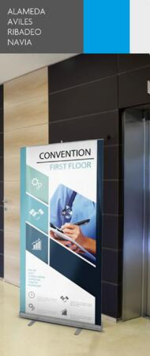 Economic Roll Up Alameda Aviles Ribadeo Navia (2060x1500mm)