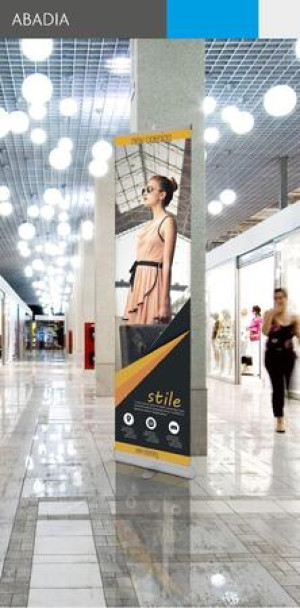 Roll-Up Banner Abadia (2060x400mm)