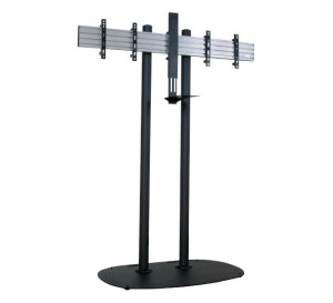 Suporte de Chão TV Twin B-Tech BT8520 (CROMADO)