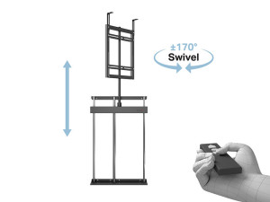 MULTIBRACKETS Suporte motorizado M TV Lift Swivel 40-65
