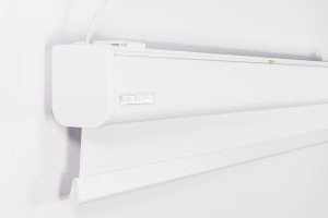 Tela Screenline Slim 215cm com moldura (Coral (Retro), 4:3)