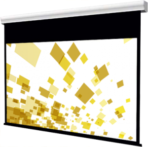 Tela Screenline Wave 223cm com moldura (White Ice, 16:10)