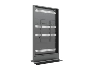 MULTIBRACKETS Totem M Pro Series Enclosure 98 Floorbase Covered