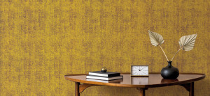 Vinil Design de interiores AL15 Dark Gold Fabric (35 metros)