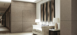 Vinil Design de interiores NE37 Silver & Brown Lined Pattern (11 metros)