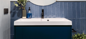 Vinil Design de interiores O2 Royal Blue Velvet Grain (10 metros)