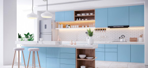 Vinil Design de interiores O6 Solid Light Blue  (50 metros)