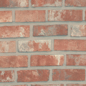 Vinil Design de interiores W7 Red bricks (27 metros)
