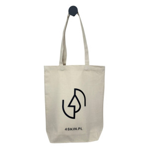 4SKIN torba bawełniana 1 sztuka (Kolor: Naturalny)
