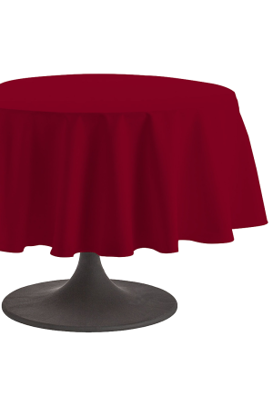 Coucke Nappe ronde en coton Cambrai Hermès 235 cm