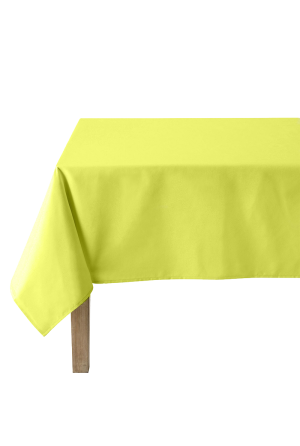 Coucke Nappe rectangulaire en coton Cambrai Kiwi 150x190 cm