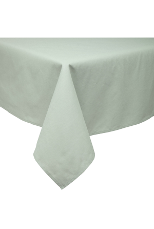 Coucke Nappe rectangulaire en coton Cambrai Sauge 150x190 cm