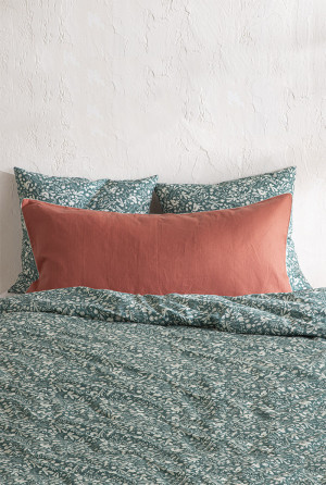 A demain Housse de coussin XXL en lin - 55x110 cm