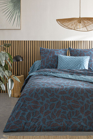 Origin Drap plat en bambou 240x300 cm, Iris