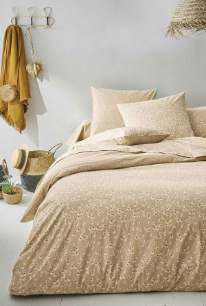 Origin Taie de traversin en coton 45x185 cm, Léonie
