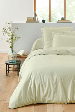 Origin Drap housse en coton, Les Unis 160x200 cm, Lin