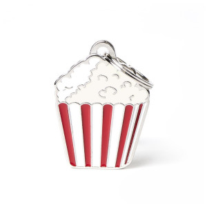 Adresówka dla psa popcorn